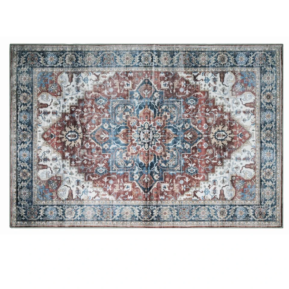 Bibb Home Washable Flannel Accent Rug With Latex Back (2-Pack) product image