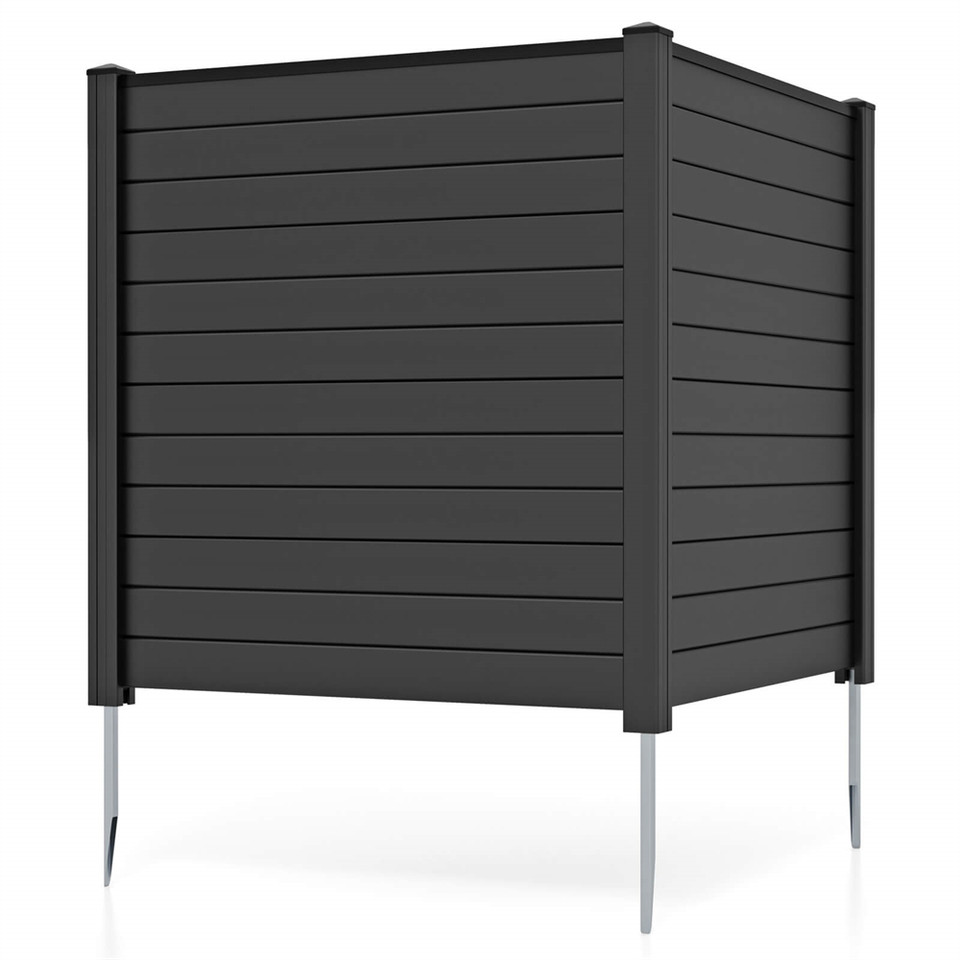 48"L x 48"H Outdoor Privacy Fence Panels with Metal Ground Stakes product image