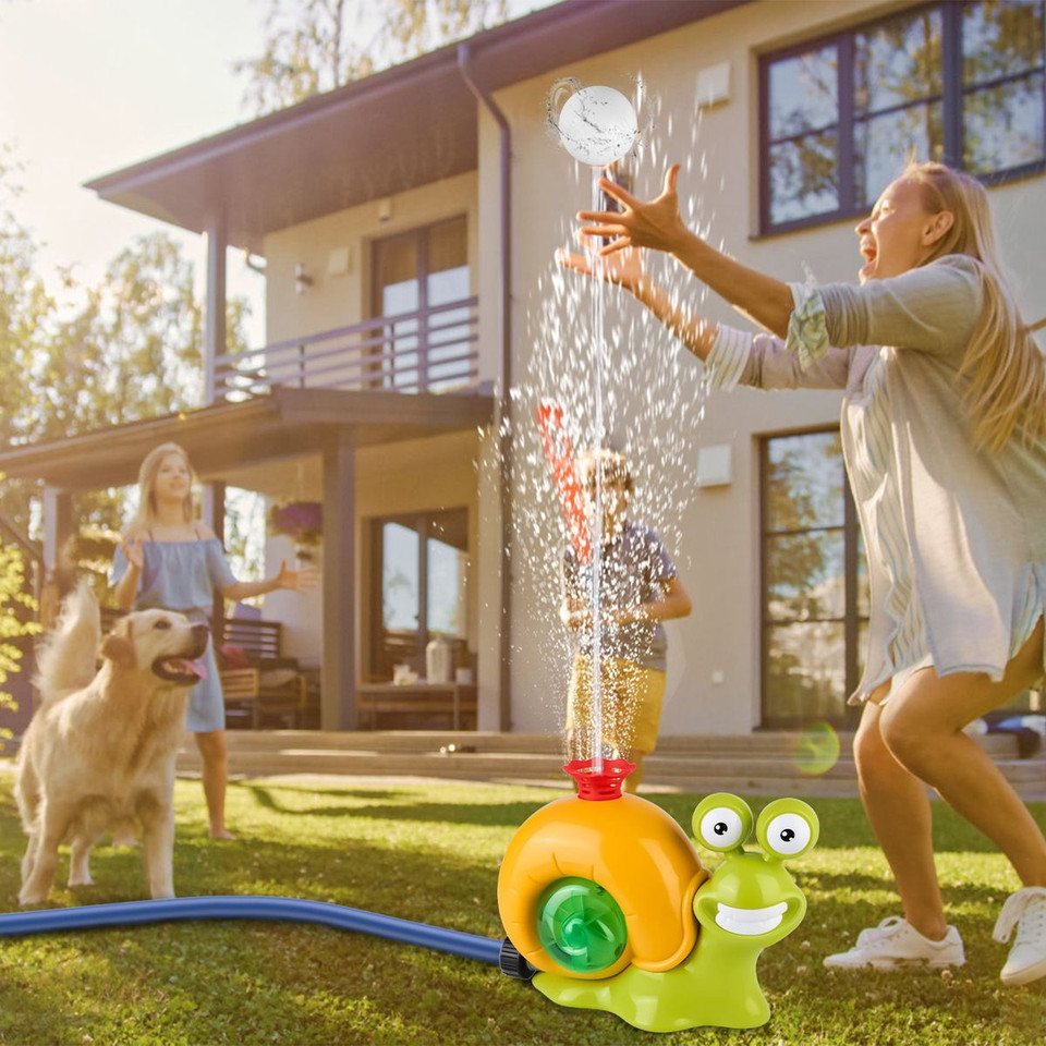 Baseball Snail Water Sprinkler  product image