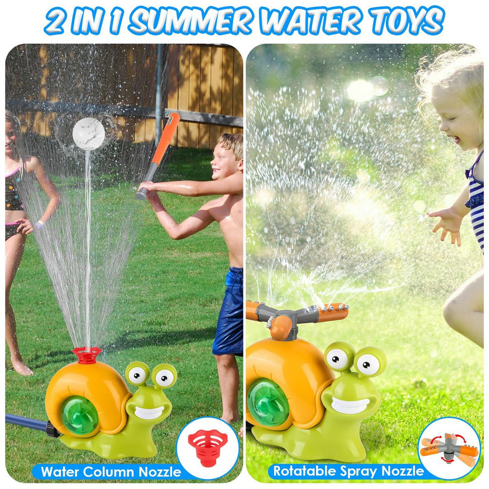 Baseball Snail Water Sprinkler  product image