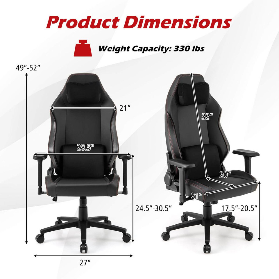 Ergonomic Rocking High-Back Computer Chair  product image