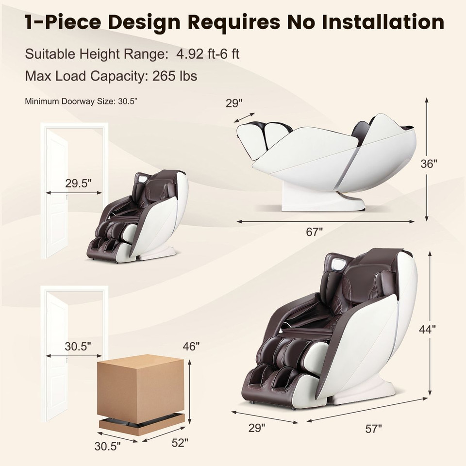 Full Body Massage Chair with Voice Control  product image