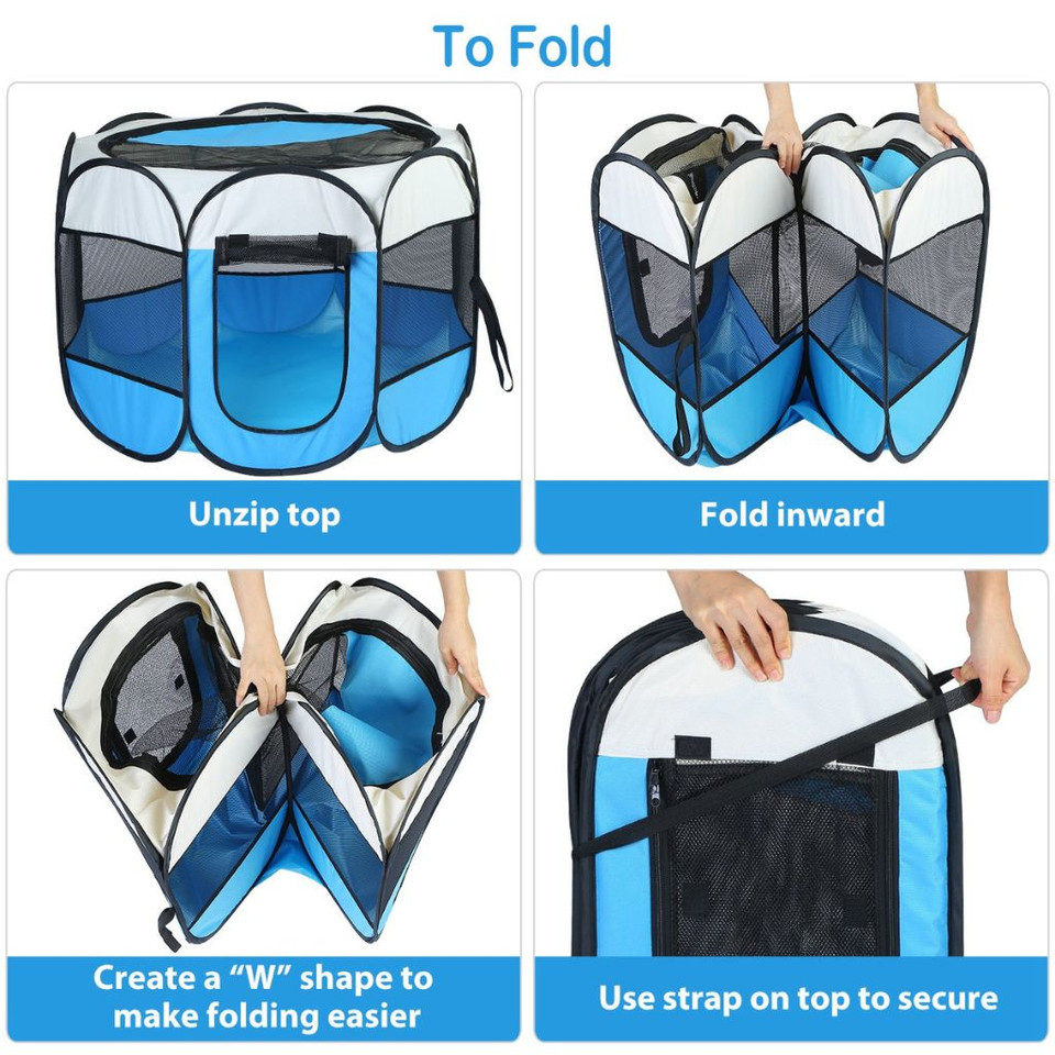 PetLuv™ Portable Foldable Pet Playpen product image