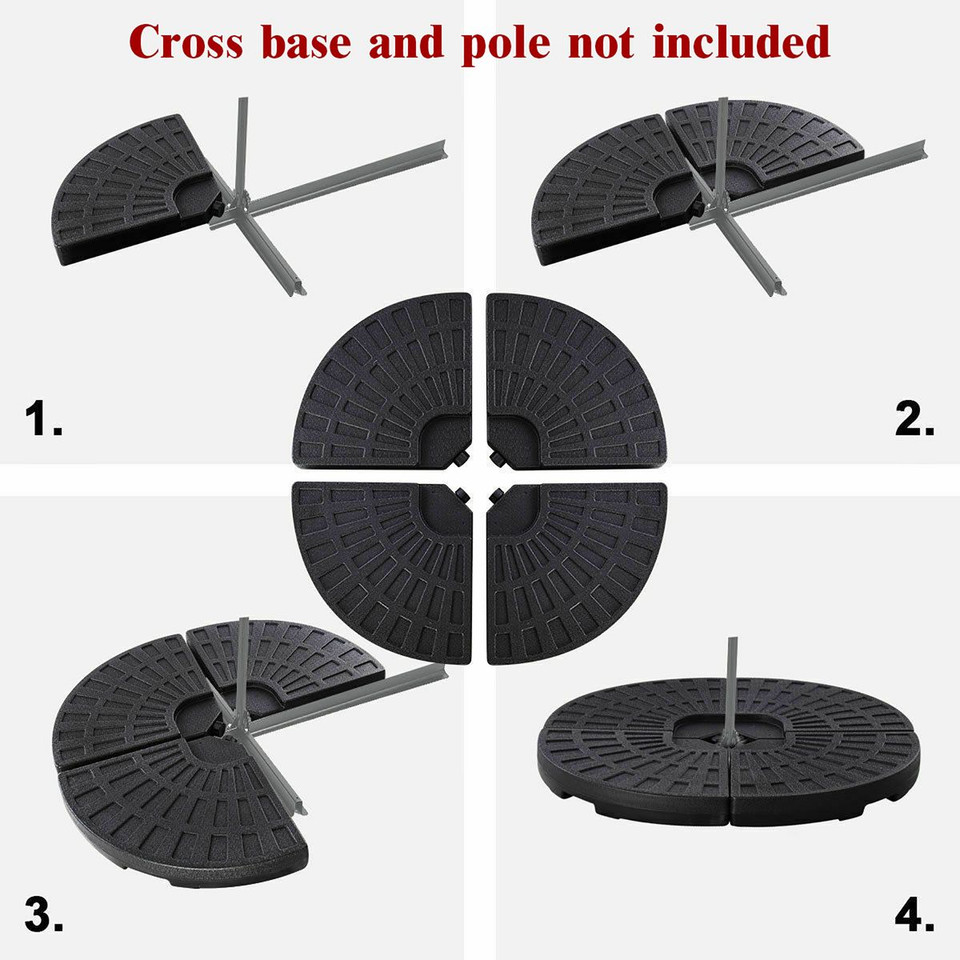 4-Plate Offset Umbrella Base Weights product image