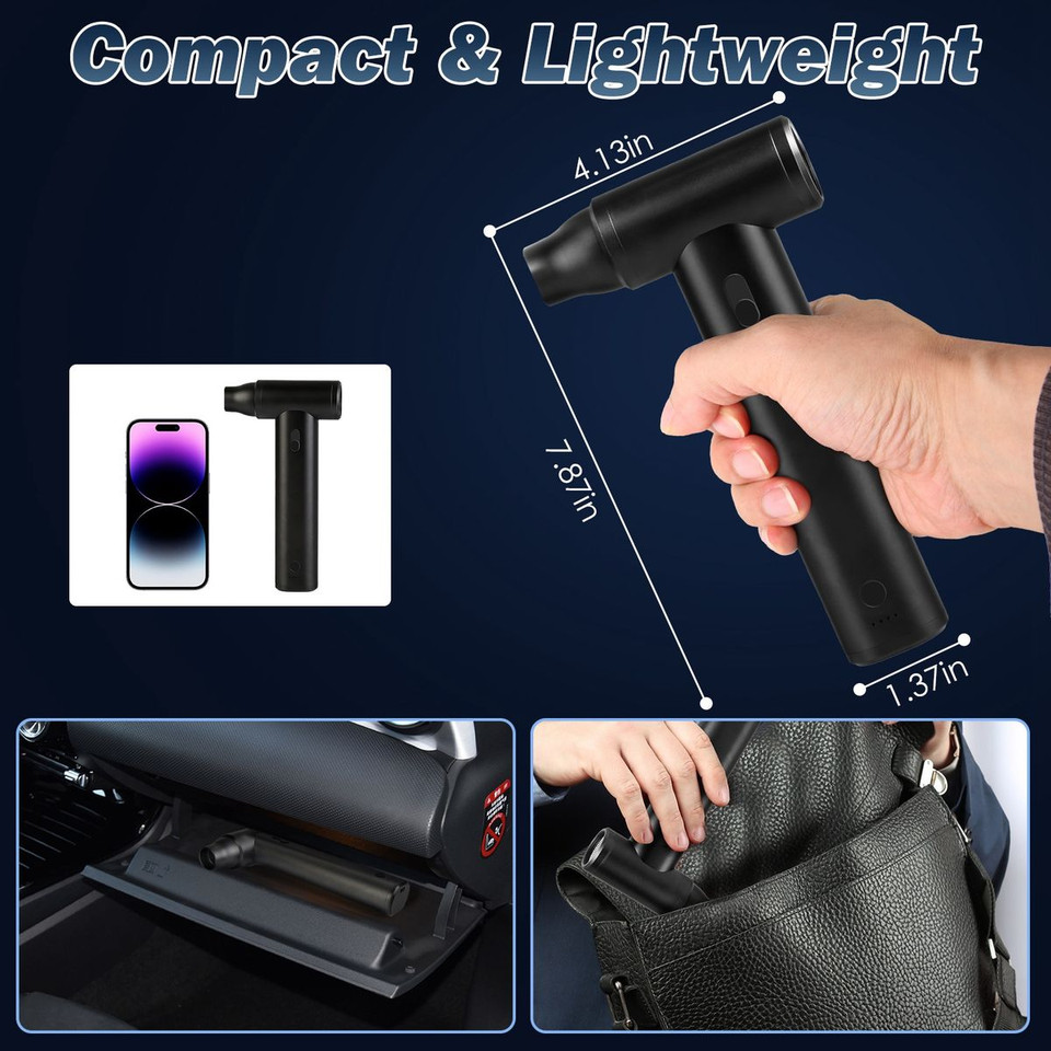 3-in-1 Compressed Air Duster, Vacuum, Air Blower product image