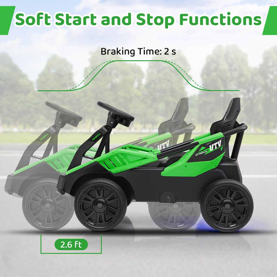 12V Battery Powered Ride-On Car with Remote product image