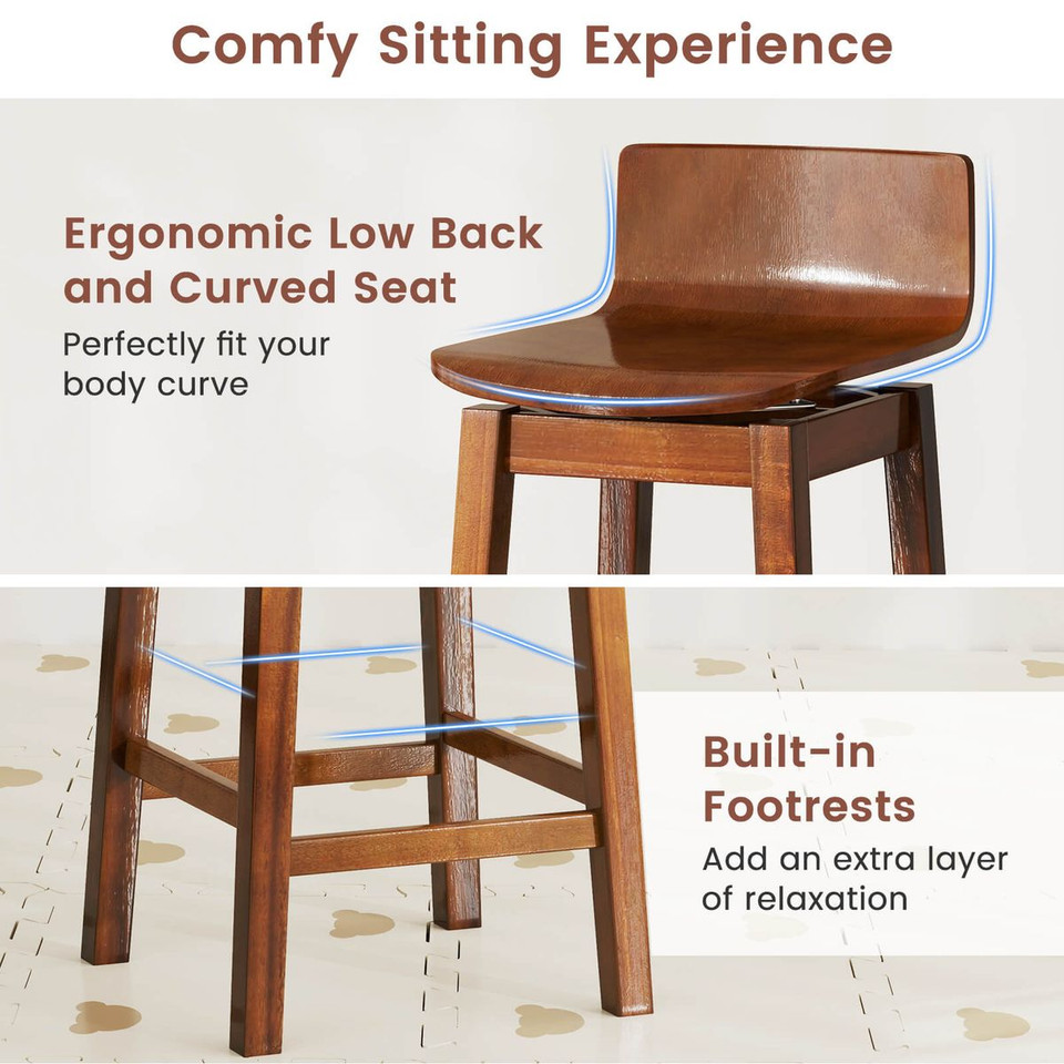 24.5" Counter Height Bar Stools (Set of 2 or 4) product image