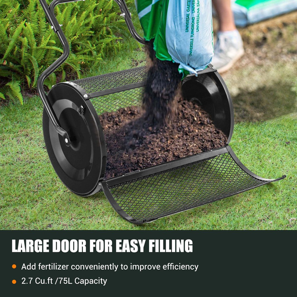 24" Peat Moss Compost Spreader  product image