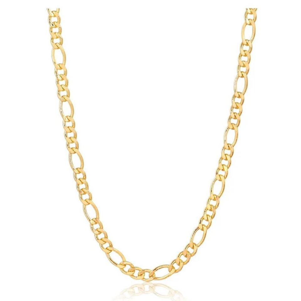 24-inch 18K Gold Plated Figaro Chain product image