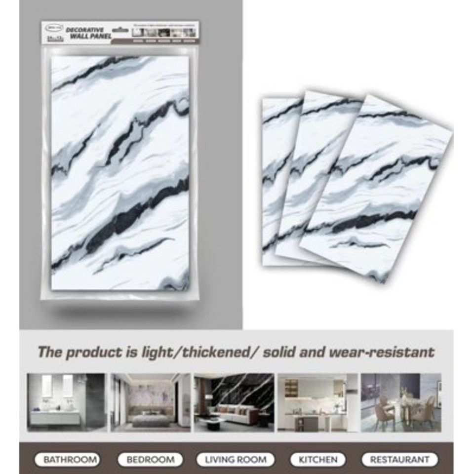 Peel & Stick Backsplash Waterproof Wall Panels (6-Piece Set) product image