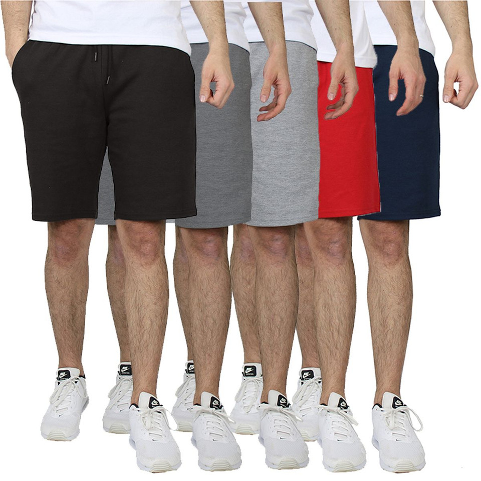 Men's Tech Fleece Shorts with Long Zipper Pocket (5-Pack) product image