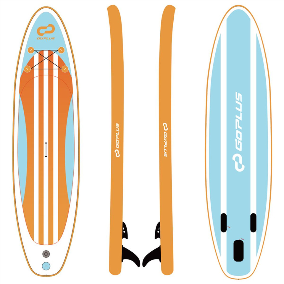10- or 11-Foot Inflatable Stand-Up Paddle Board with Paddle product image