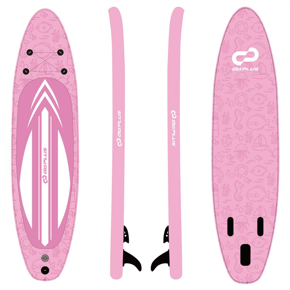 10- or 11-Foot Inflatable Stand-Up Paddle Board with Paddle product image