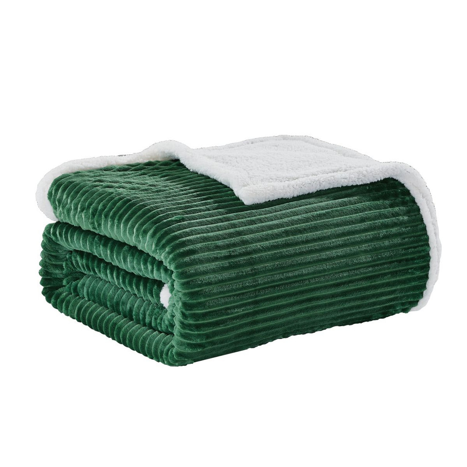 Sheradian Reversible Corduroy Sherpa Blanket product image