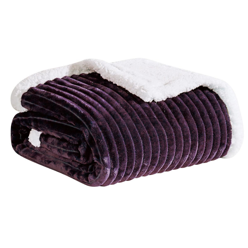 Sheradian Reversible Corduroy Sherpa Blanket product image