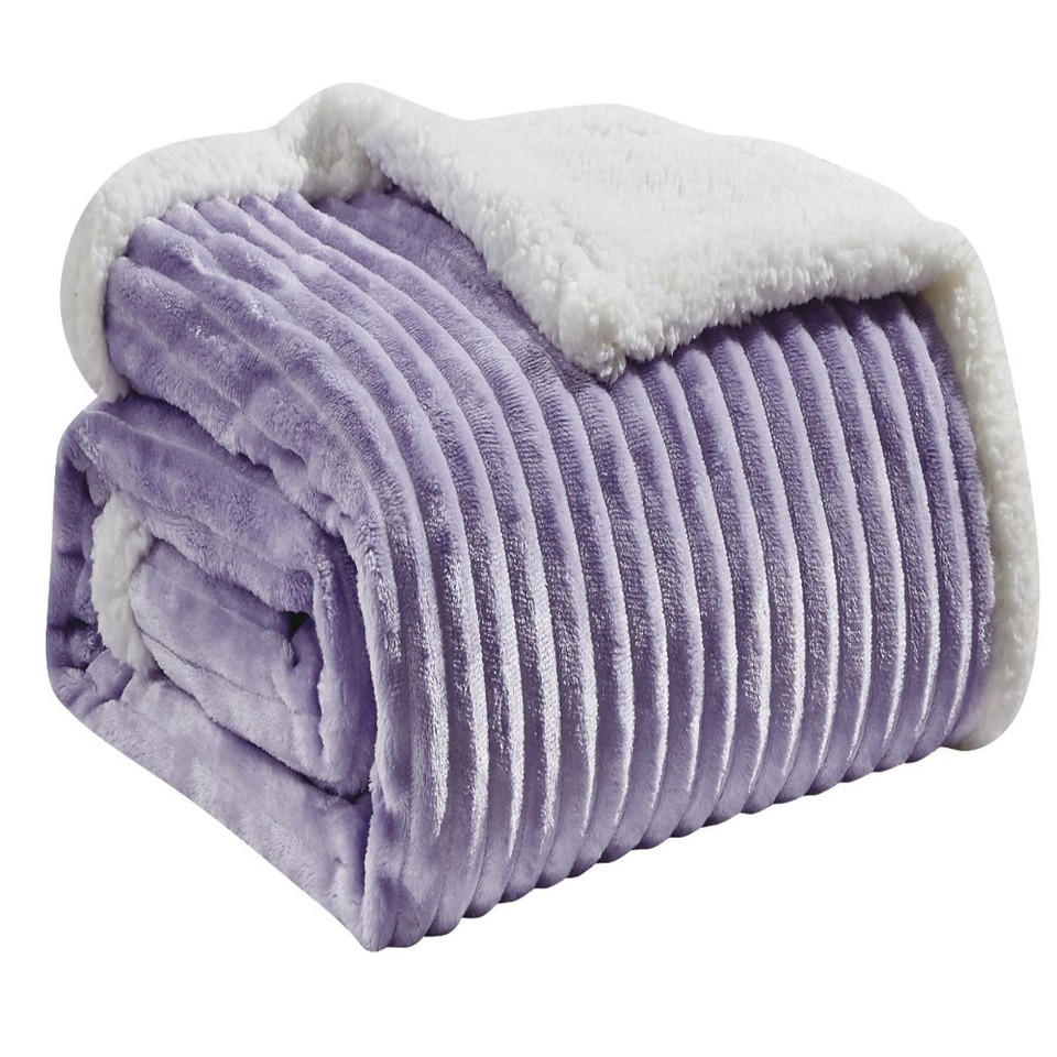 Sheradian Reversible Corduroy Sherpa Blanket product image