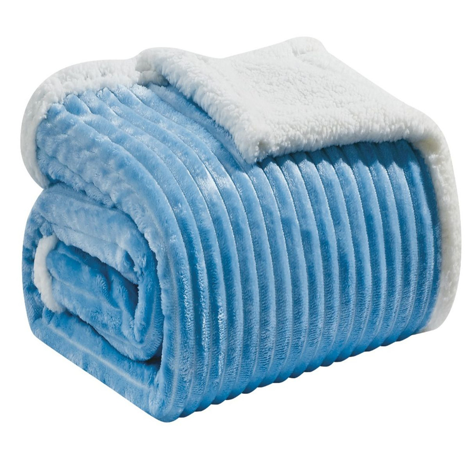 Sheradian Reversible Corduroy Sherpa Blanket product image