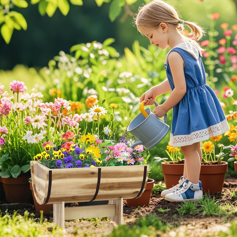 Outdoor Wooden Planter Box product image