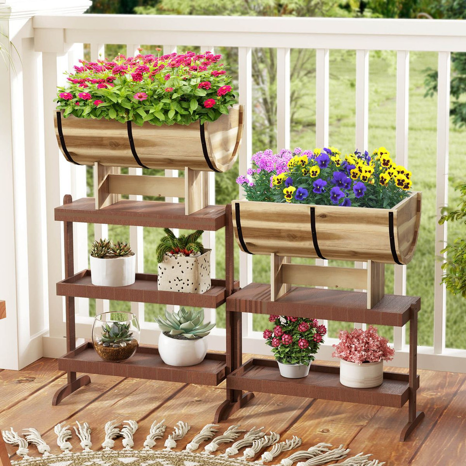 Outdoor Wooden Planter Box product image