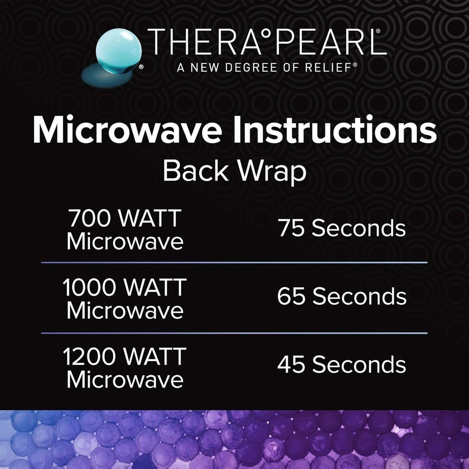 TheraPearl Wrap with Strap, Color Changing, Hot + Cold, Reusable (2-Pack) product image