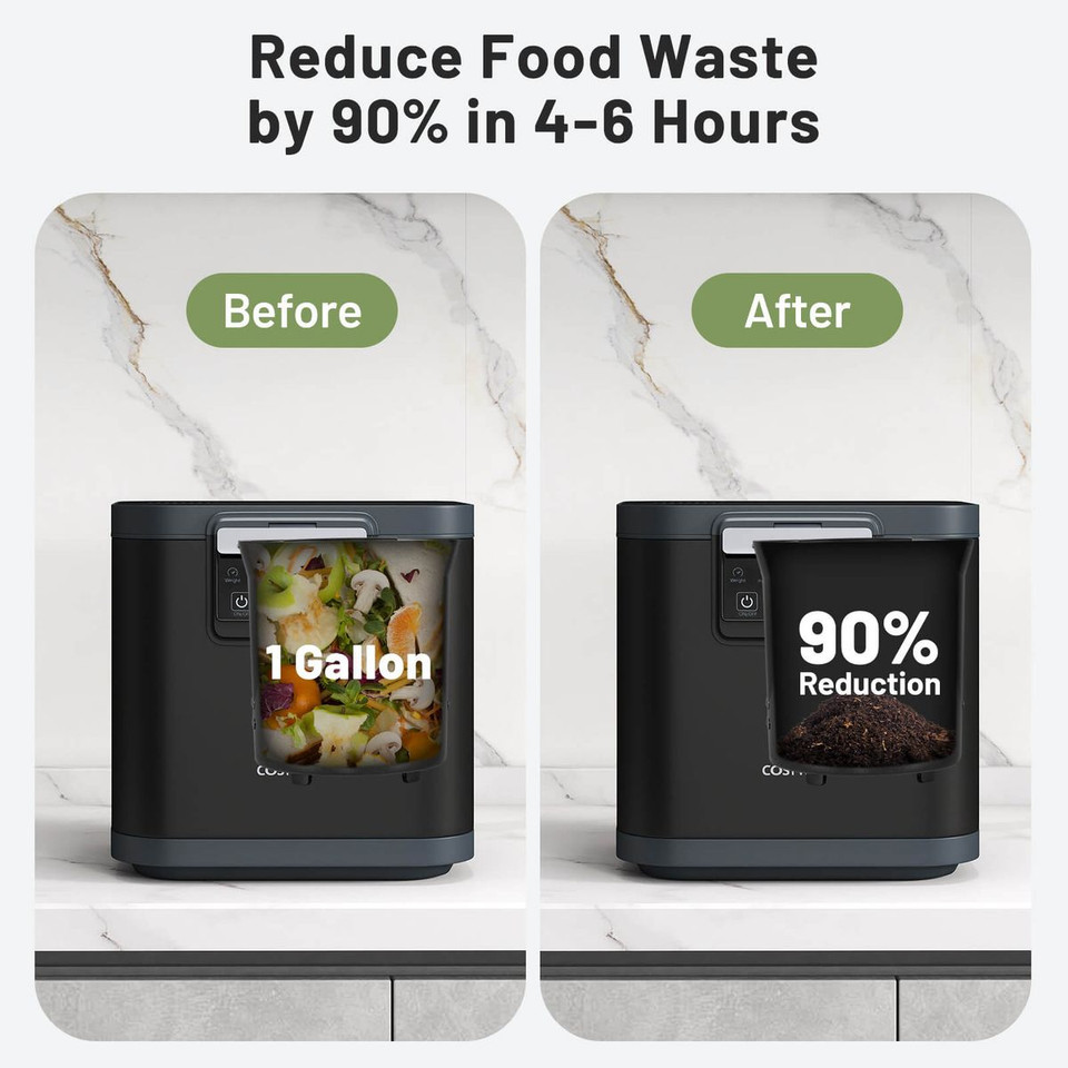  4L Electric Composter with 2 Carbon Filters product image
