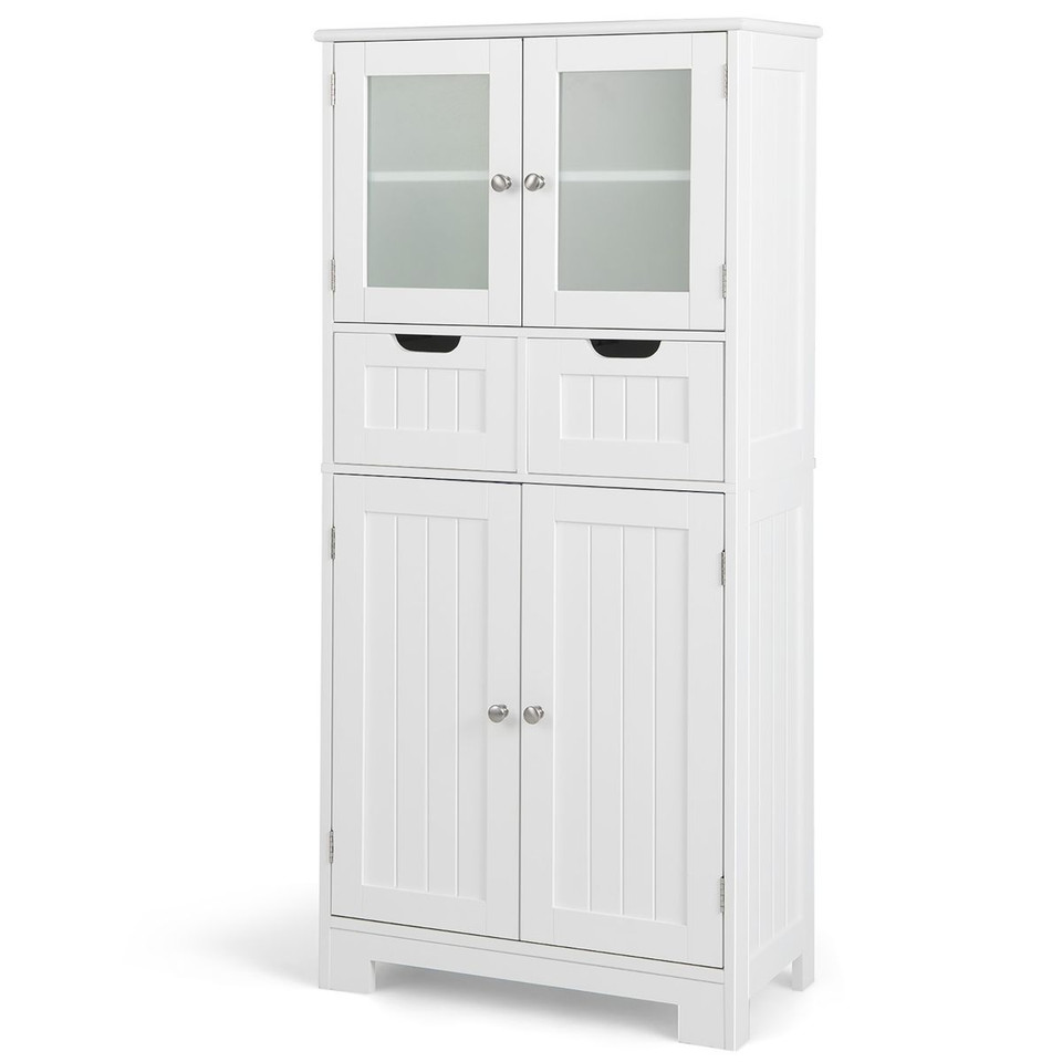Bathroom Floor Storage Cabinet with 2 Drawers  product image