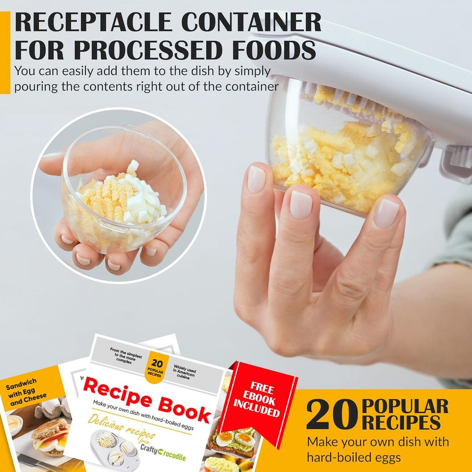 3-Mode Heavy Duty Egg/Fruit/Veggie Slicer, Dicer, and Cutter product image