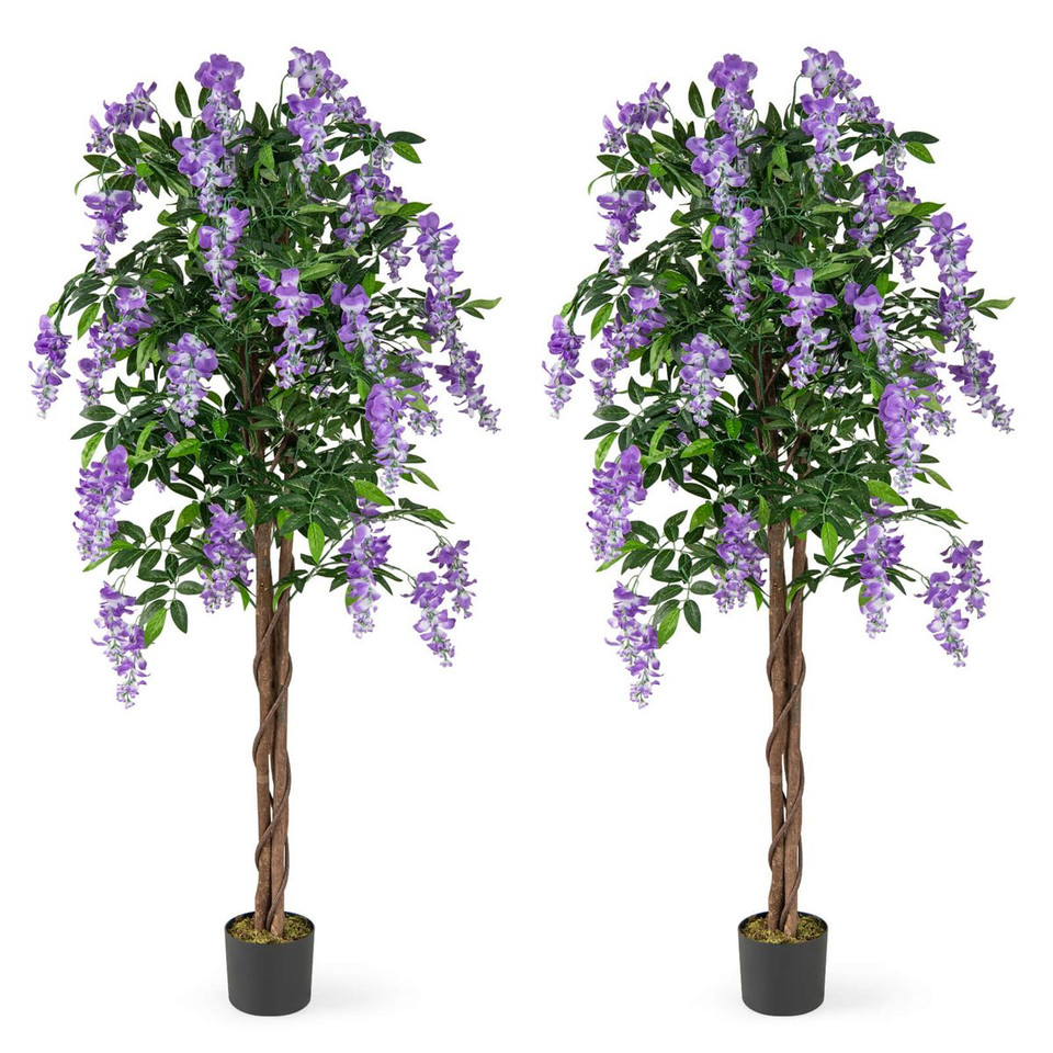 5.5 ft Artificial Wisteria Tree product image