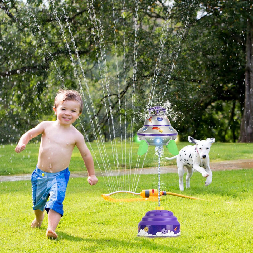 Kids' UFO Sprinkler with Adjustable Height product image