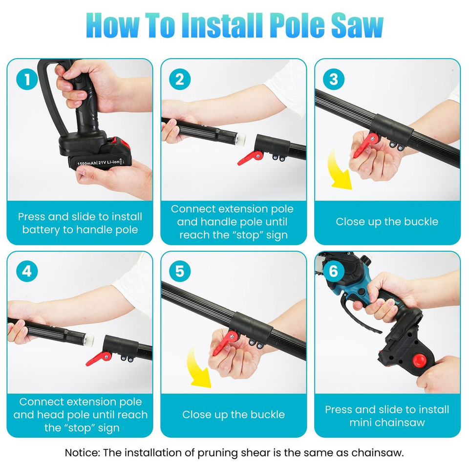 Portable Handheld Chainsaw Set product image