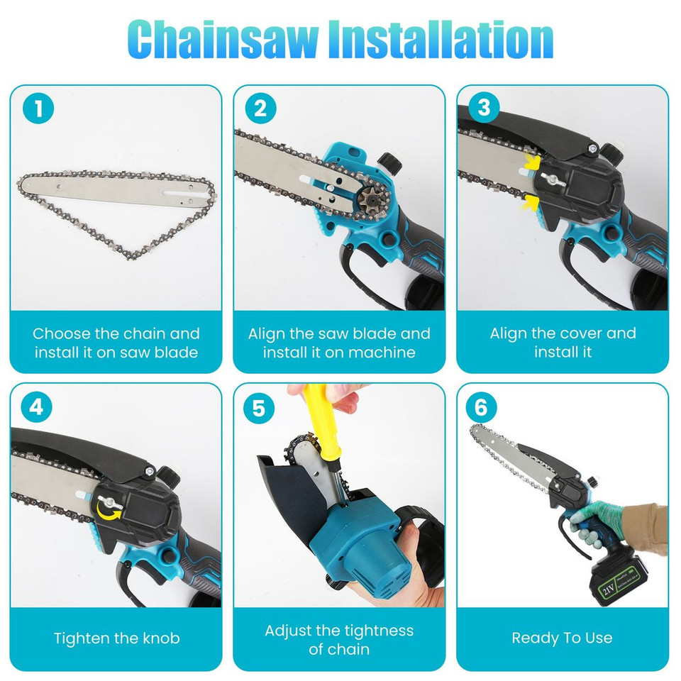 Portable Handheld Chainsaw Set product image