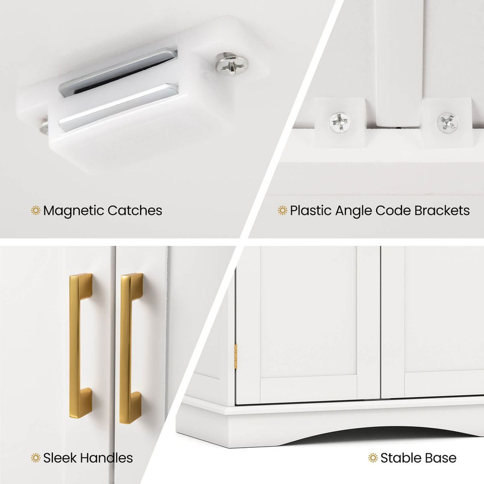 Modern  Storage Cabinet with Adjustable Shelves product image