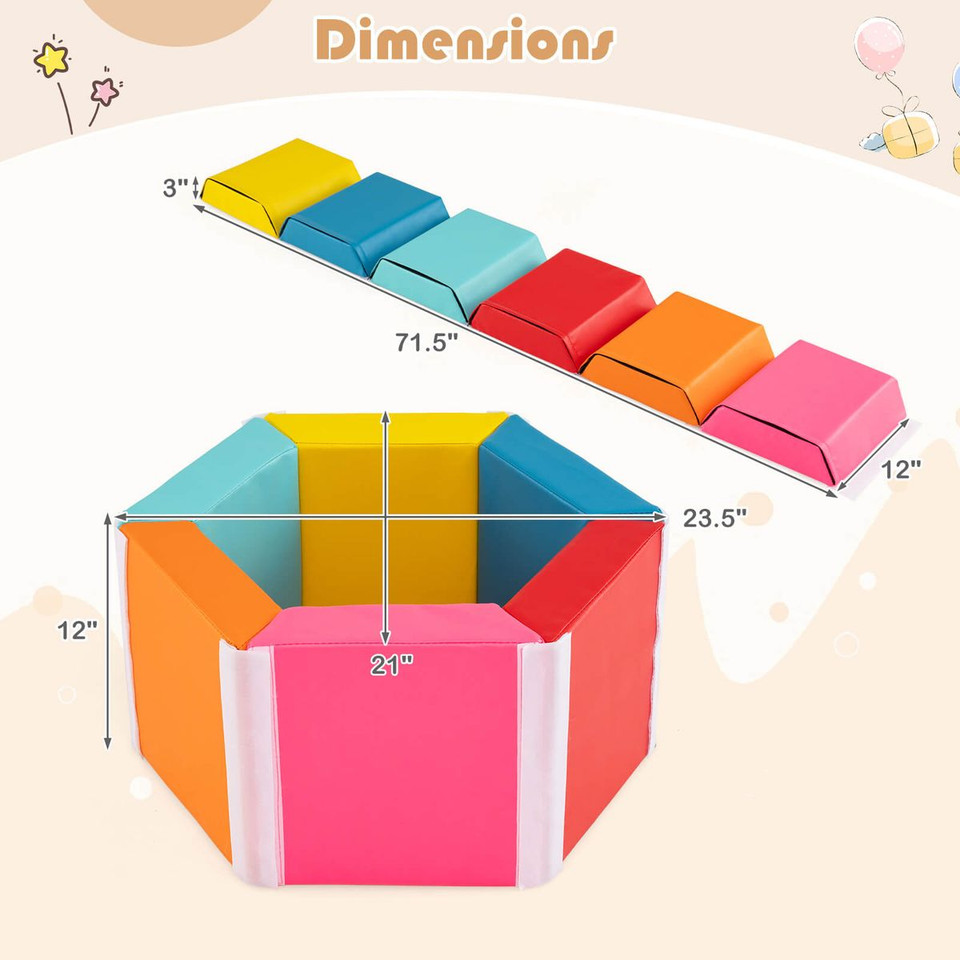 Stackable Exercise Tumble Mat for Kids  product image