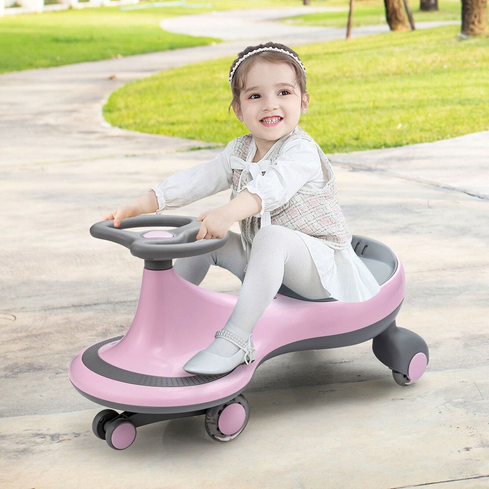 Wiggle Car Ride-on Toy with Flashing Wheels product image