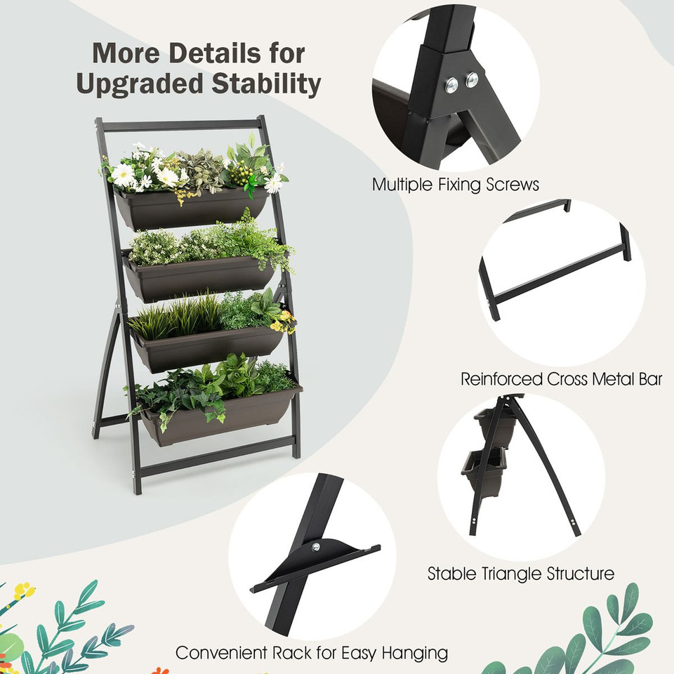  4-Tier Vertical Garden Planter product image