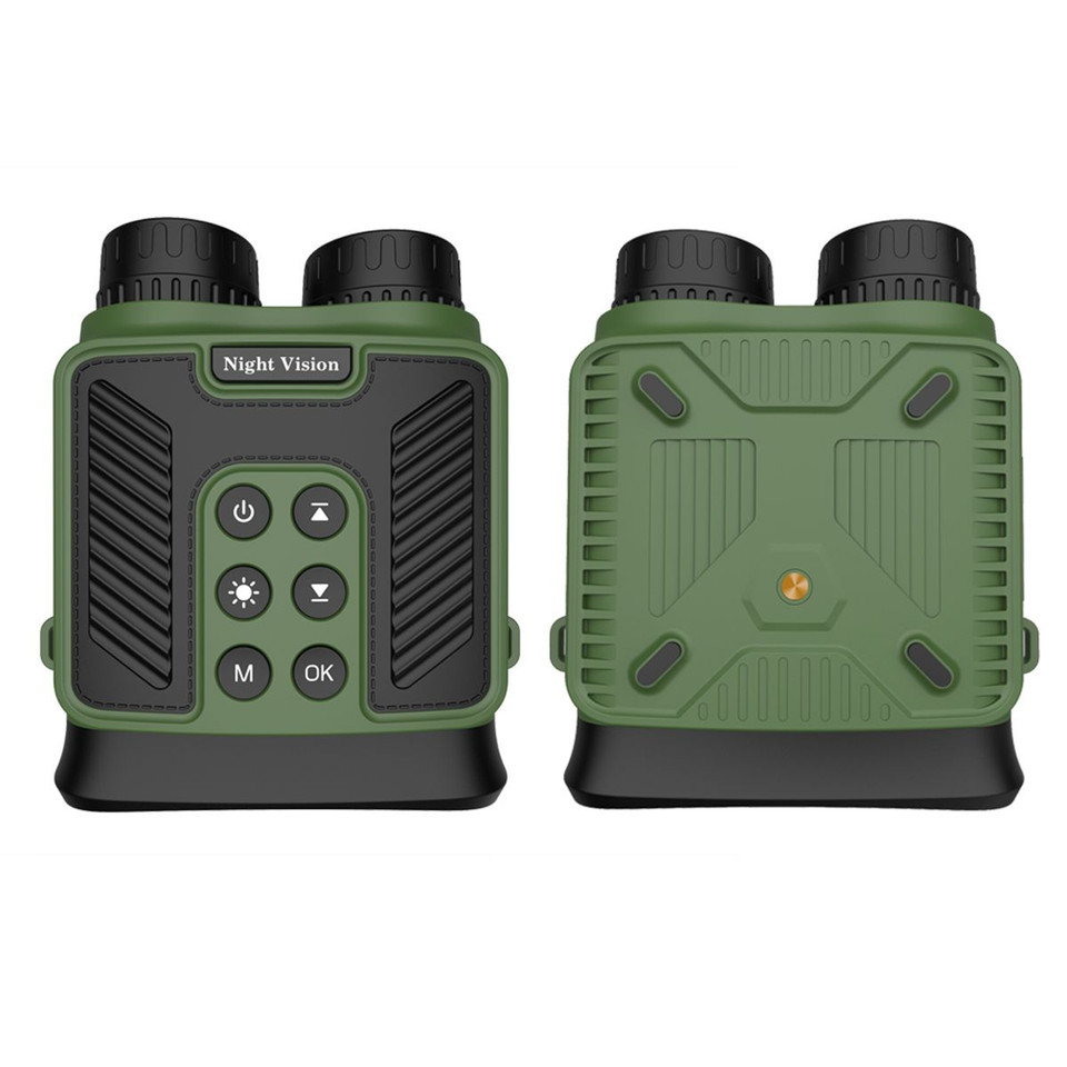 4K Night Vision Binoculars IR 8X Digital Zoom Rechargeable 3inch HD Screen 40MP Photos 4K Video Infrared Full Dark View Scope Color Green product image