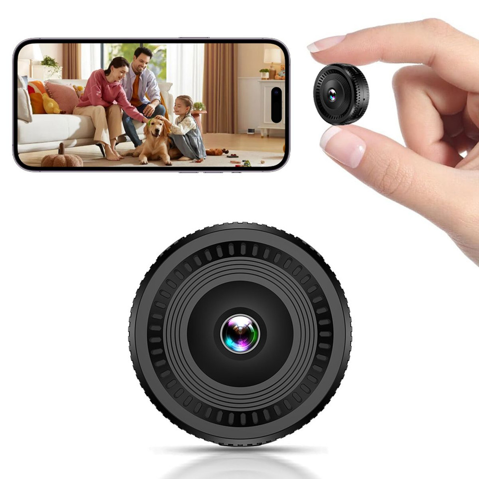 HD 1080P Mini Home Security Camera Wireless WiFi Surveillance Camera With Night Vision,Motion Detection,Indoor Recording product image