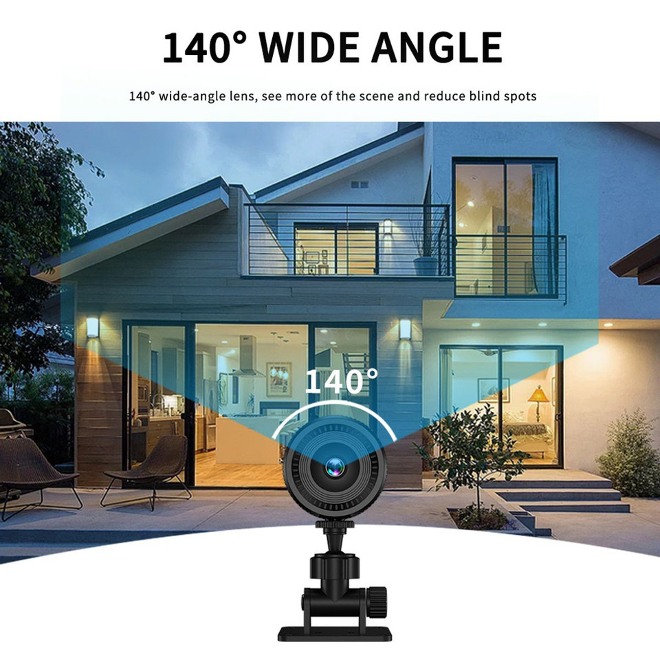HD 1080P Mini Home Security Camera Wireless WiFi Surveillance Camera With Night Vision,Motion Detection,Indoor Recording product image