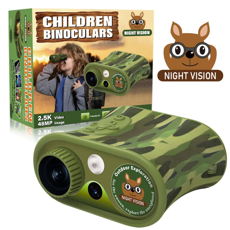 2.4Inch Night Vision Binoculars,Can Save Photos And Videos,With 32Gb Card,2200Mah Lithium Battery,Infrared Digital Night Vision Goggles For Kids product image