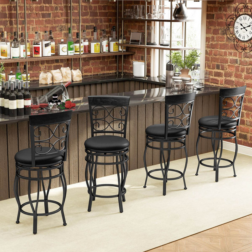  26" Vintage Swivel Bar Stools  product image