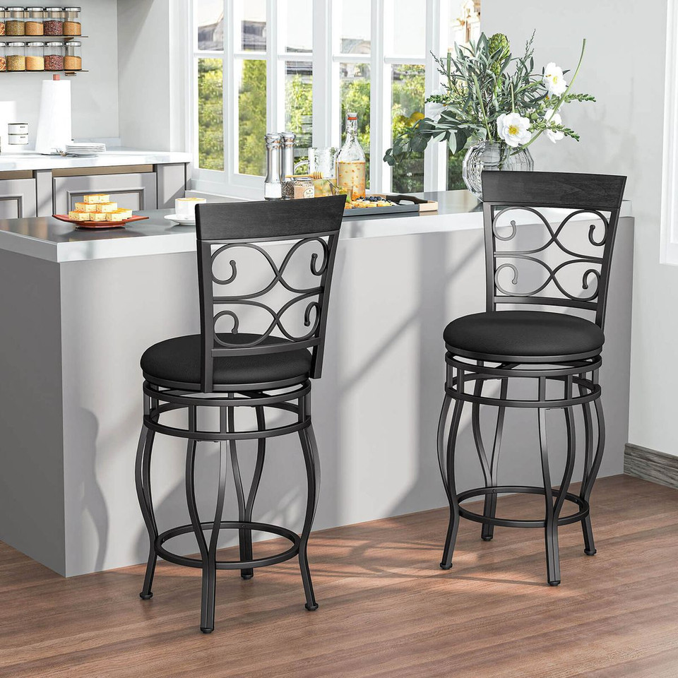  26" Vintage Swivel Bar Stools  product image