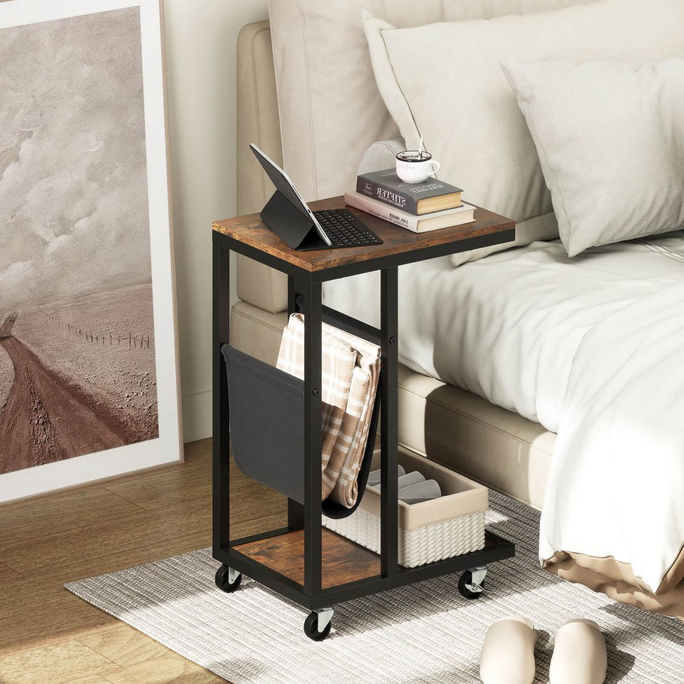 2-Tier C-Shaped Side Table product image