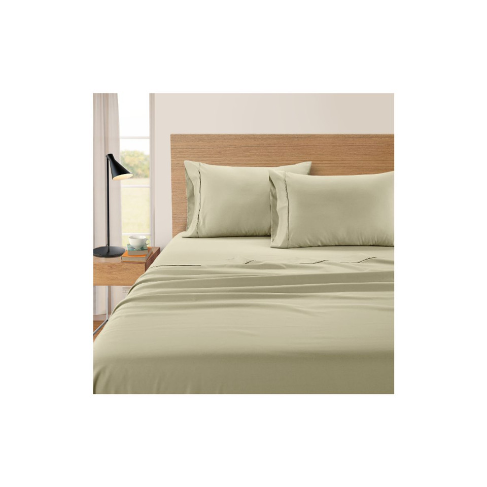 Kathy Ireland 500 Thread Count Tencel Cooling Cotton 4-Piece Sheet Set product image