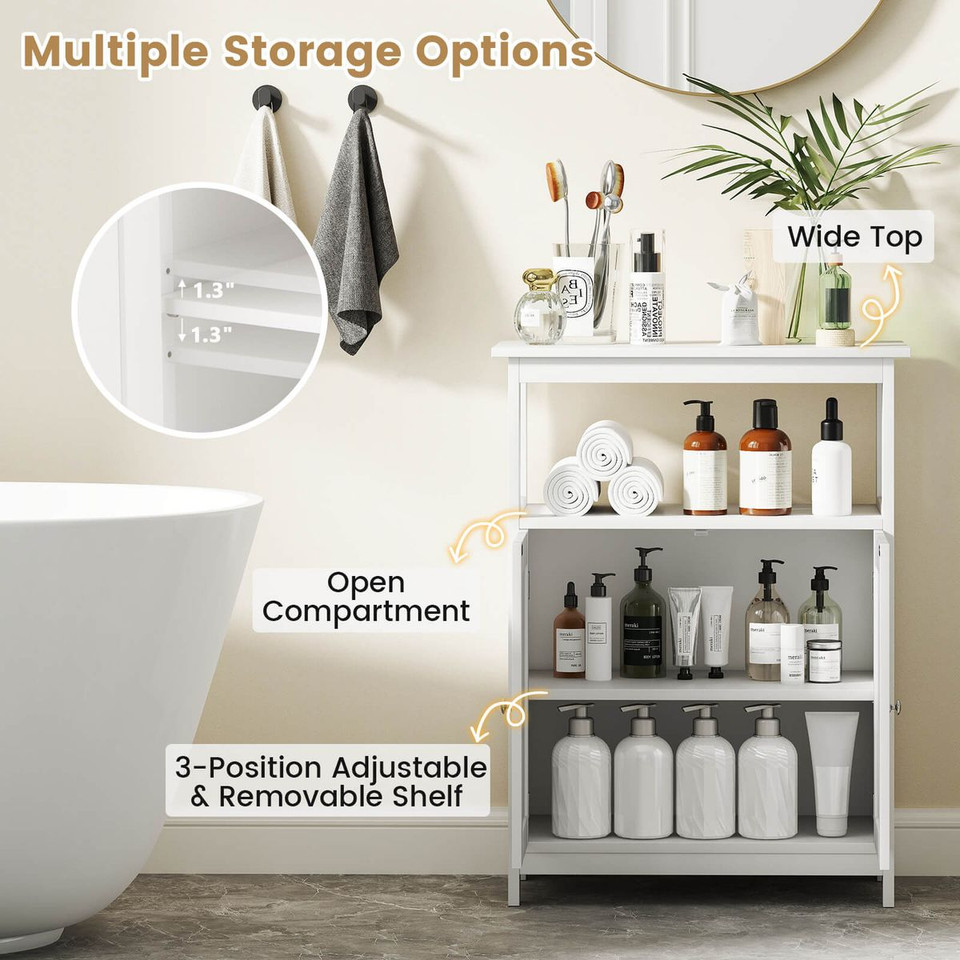 Freestanding Bathroom Floor Storage Organizer product image