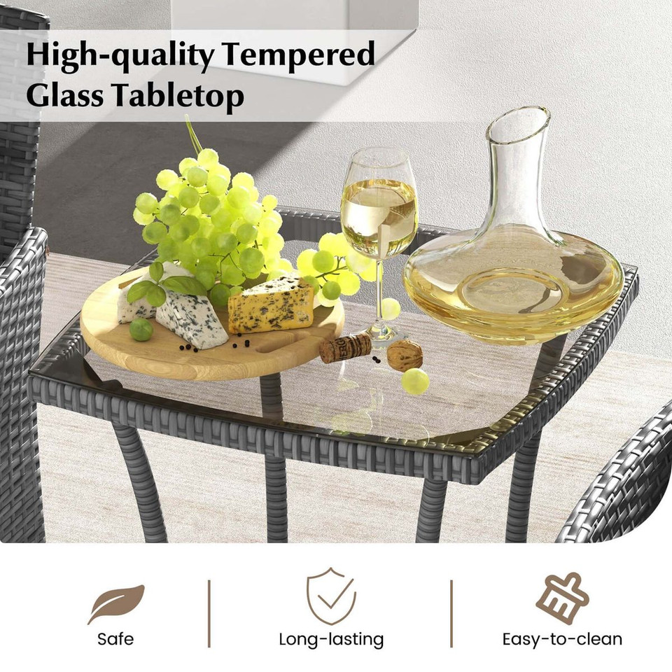 3-Piece Cushioned Patio Furniture Set product image