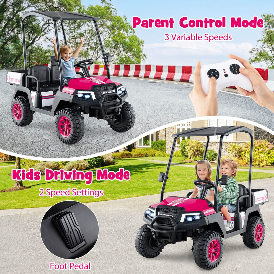 24V 7AH Kids Golf Cart with Sun Shade  product image