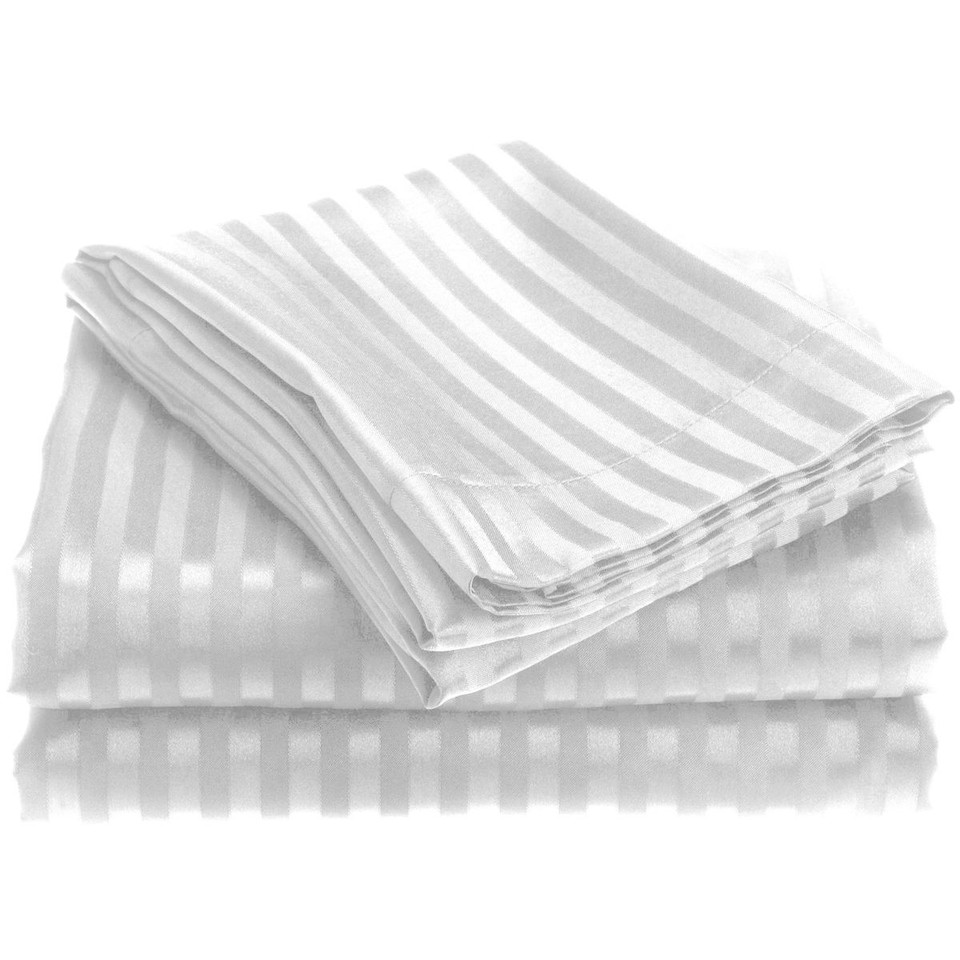 1800 Series Brushed Microfiber Dobby Striped Sheet Set product image