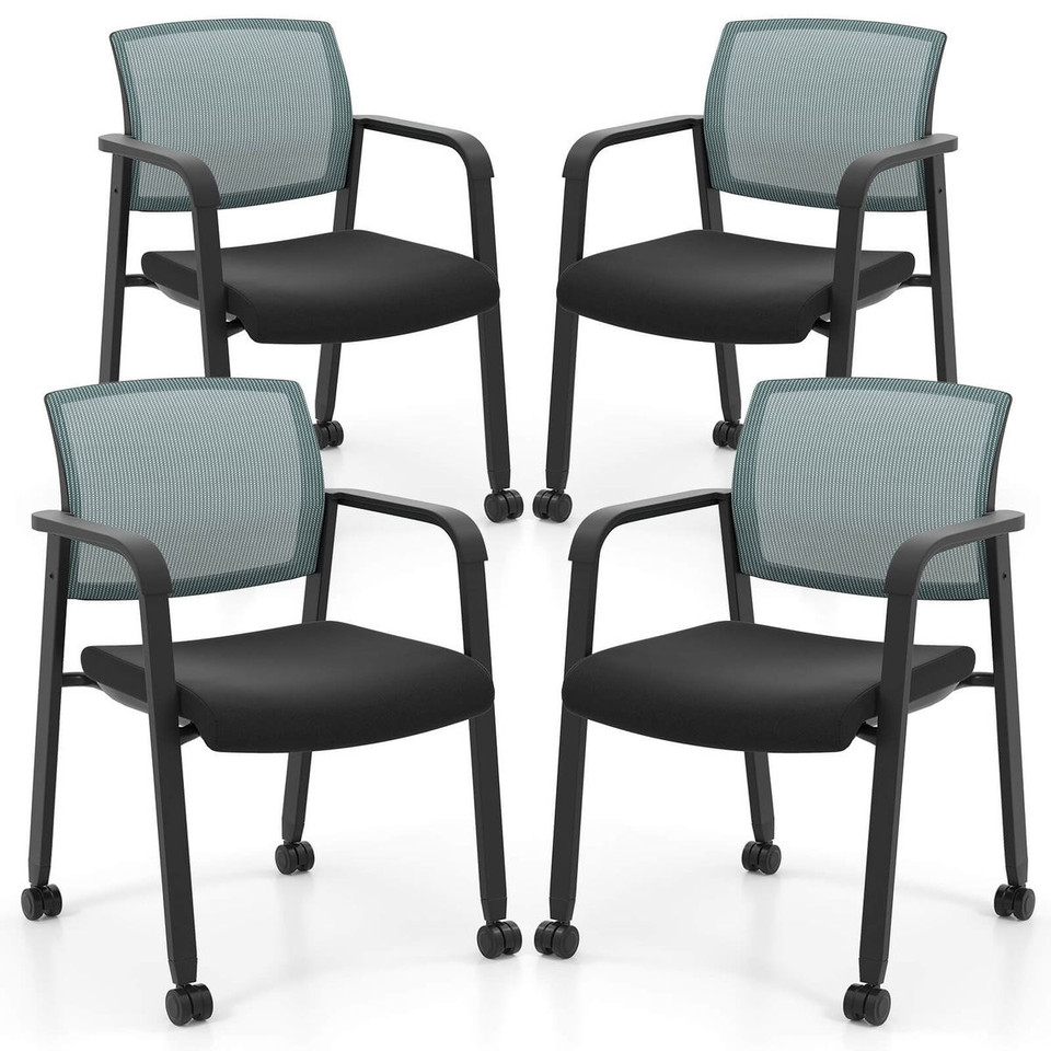 Stackable Office Guest Mesh Chairs (Set of 2 or 4) product image