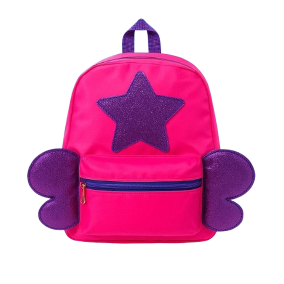 Bright Pink & Purple Star Backpack product image