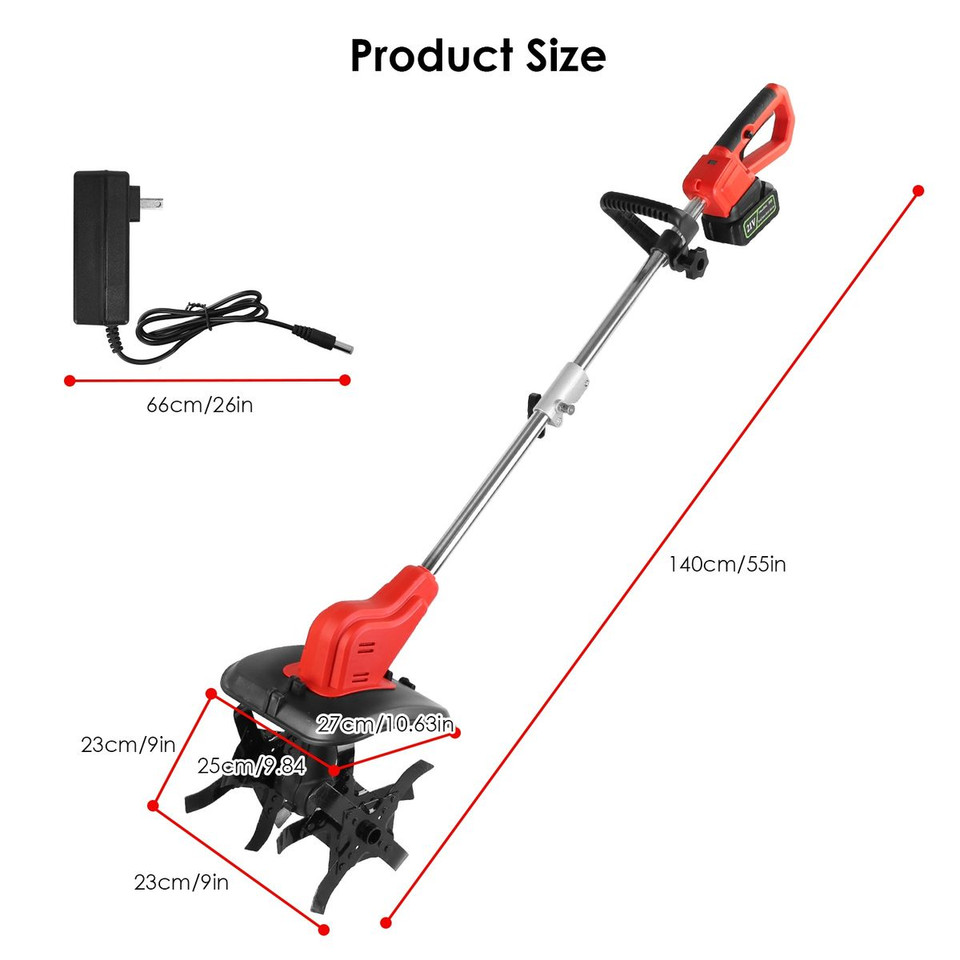 21V Cordless Garden Tiller product image